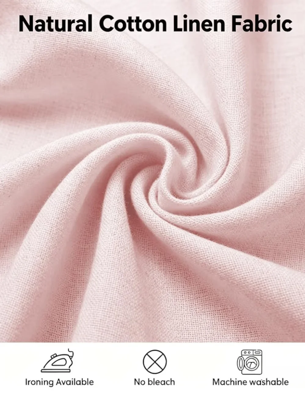 Pink Tassel Dining Tablecloth With Tassels Size 55x120 Rectangular